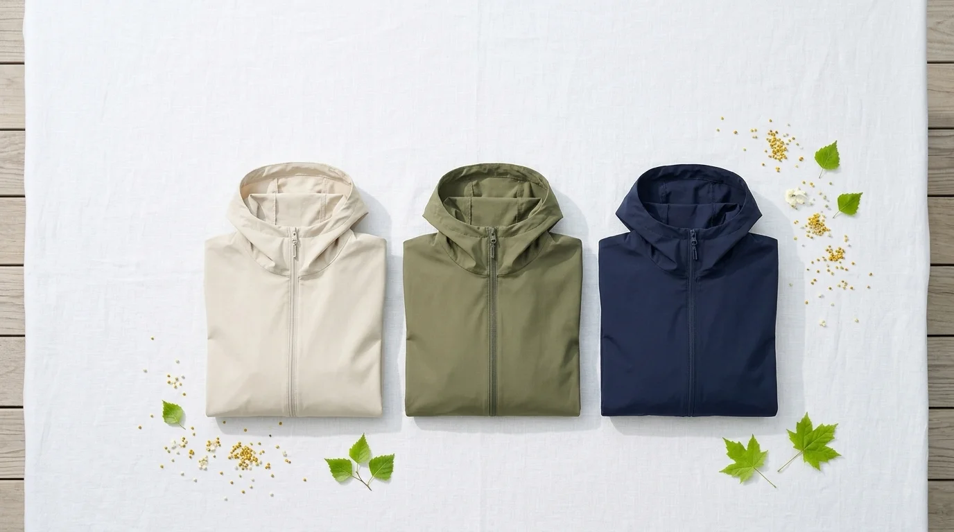 春アウターにマウンテンパーカーを選ぶ理由：UVカット・防花粉・撥水を一枚でこなす選び方